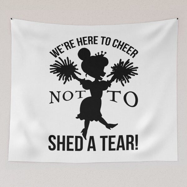Item preview,  We Are Here To Cheer Not To Shed A Tear March Madness Doping Support designed and sold by whiteblacky.