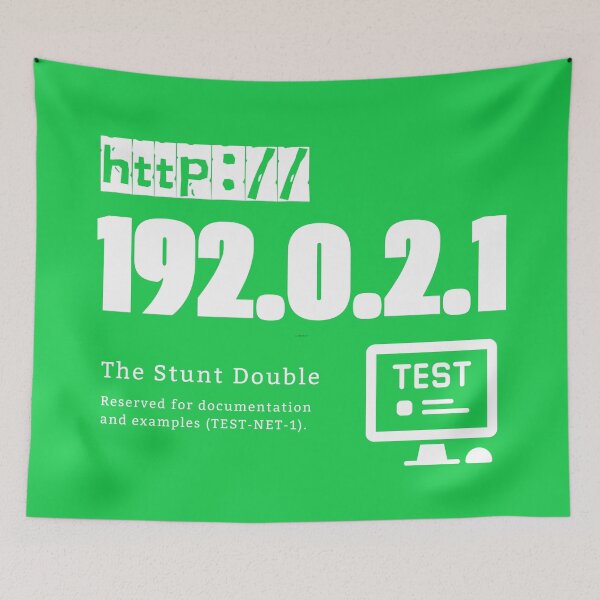 Item preview, Ip Address: 192.0.2.1 (The Stunt Double) designed and sold by S9View.