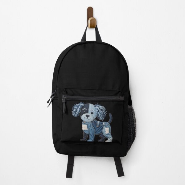 Item preview, Patchwork Denim Puppy designed and sold by jkrphoto.