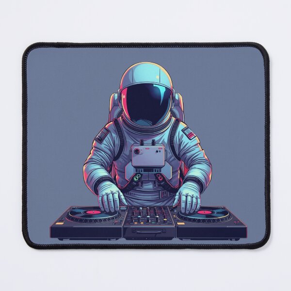 Item preview, Retro astronaut DJ designed and sold by Luisshopp.