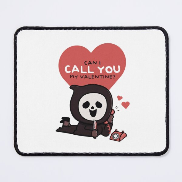 Item preview, Valentine Ghostface Cute Love Quote designed and sold by Oniyasha.