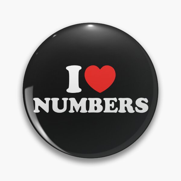 Item preview, I Love Numbers designed and sold by shitpostee.