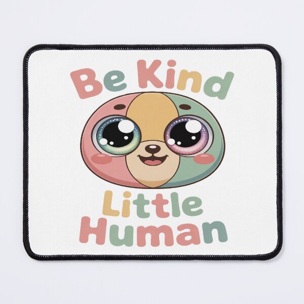 Item preview, Be Kind Little Human – Cute Kawaii Animal Face designed and sold by myforestfog.