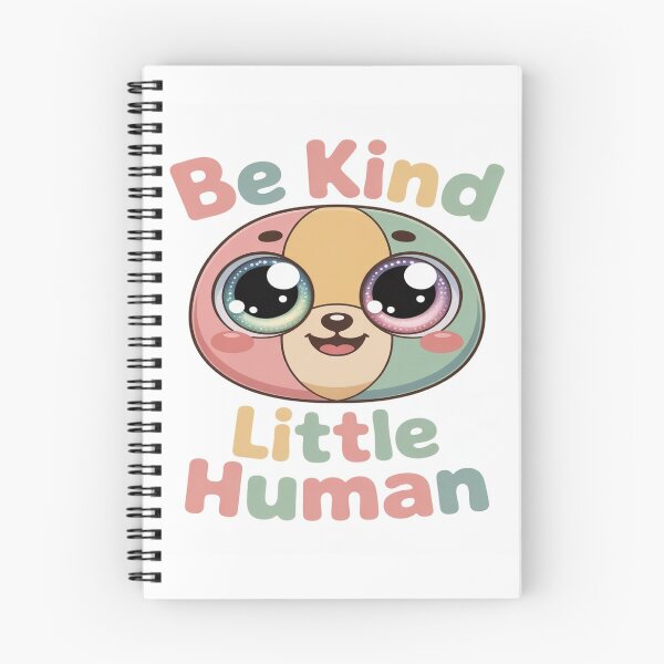 Item preview, Be Kind Little Human – Cute Kawaii Animal Face designed and sold by myforestfog.