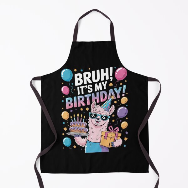 Item preview, Bruh Its My Birthday Llama Pinata Boy Girl Family Party Bday 62 designed and sold by MarkLeedsArt.