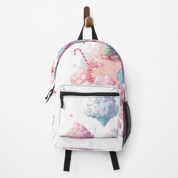 Item preview, Whimsical Candyland Scene with Cotton Candy Clouds & Syrup Rivers designed and sold by catcurio.