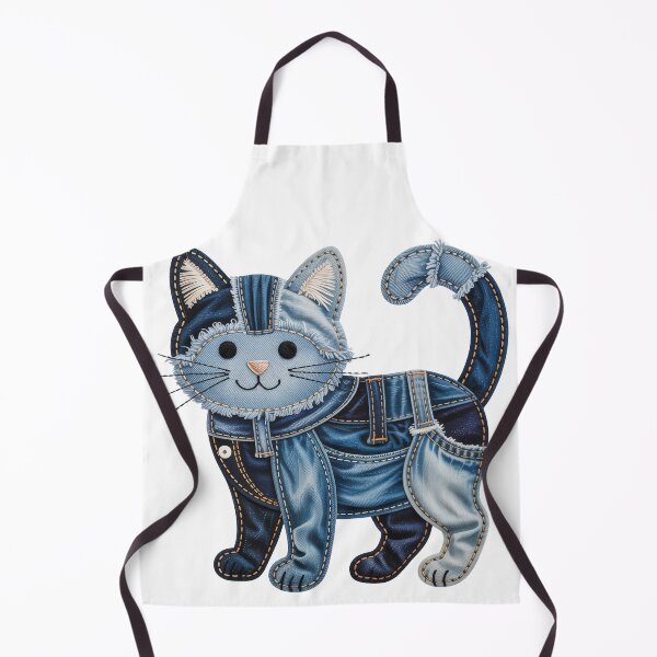Aperçu de l'œuvre Chiot en denim patchwork créée et vendue par jkrphoto.