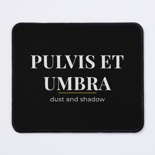 Item preview, Pulvis et Umbra – Latin Reflection on Human Frailty designed and sold by AETERNA VERBA.