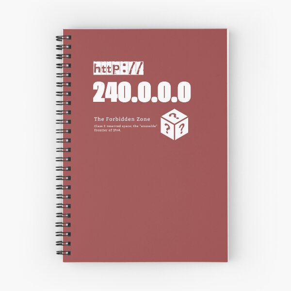 Item preview, Ip Address: 240.0.0.0 (The Forbidden Zone) designed and sold by S9View.