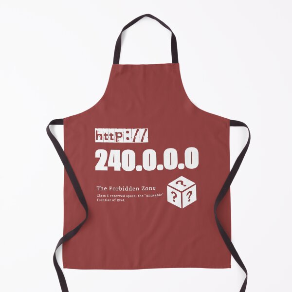 Item preview, Ip Address: 240.0.0.0 (The Forbidden Zone) designed and sold by S9View.