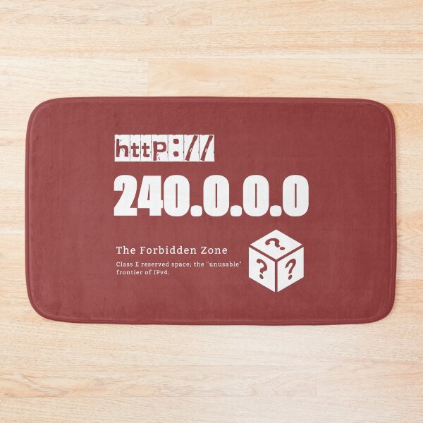 Item preview, Ip Address: 240.0.0.0 (The Forbidden Zone) designed and sold by S9View.
