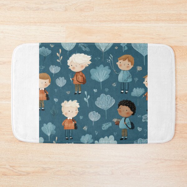 Item preview, Positive boys pattern for kids designed and sold by SmileshareShop.