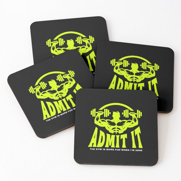 Item preview, Admit It The Gym Is More Fun When I’m Here designed and sold by dudelinart.