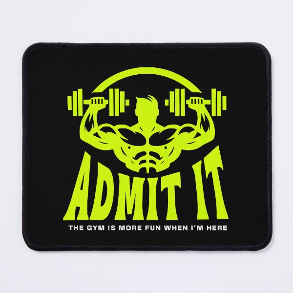 Item preview, Admit It The Gym Is More Fun When I’m Here designed and sold by dudelinart.