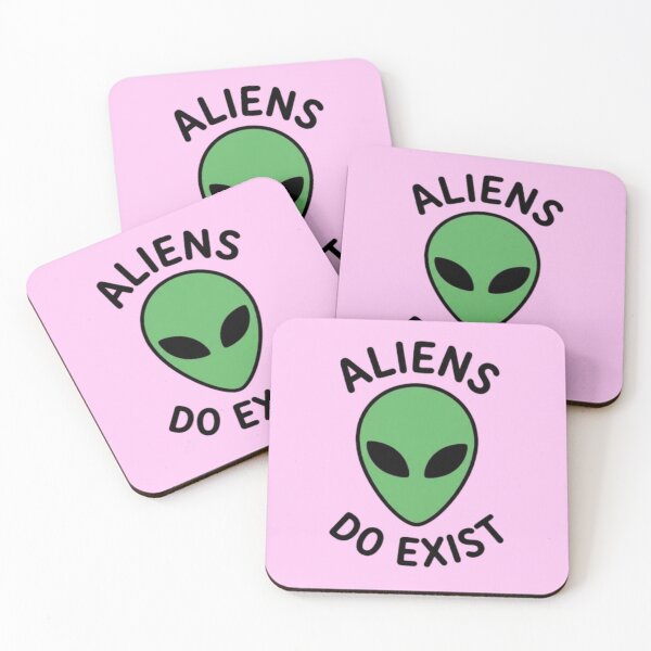 Item preview, Aliens Do Exist – Minimal Alien Design designed and sold by NOVALOOMARCH.