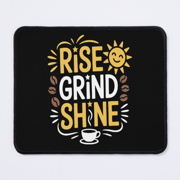 Item preview, Rise Grind Shine Motivation Inspiration Influencer designed and sold by kakashinn.