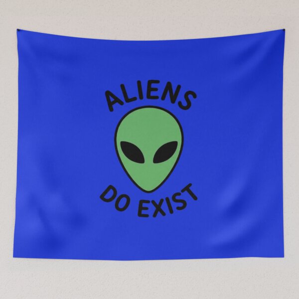 Item preview, Aliens Do Exist – Minimal Alien Design designed and sold by NOVALOOMARCH.