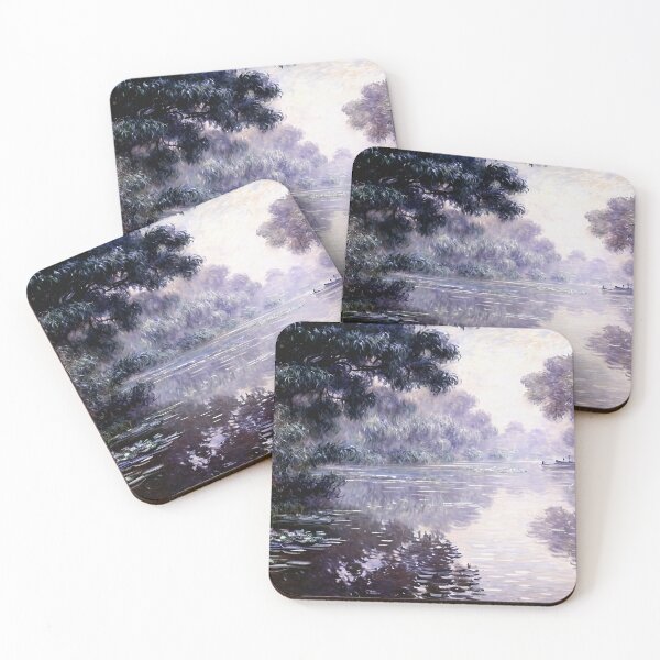Item preview, Arm of the Seine near Giverny in the Fog designed and sold by artdesignsnow.