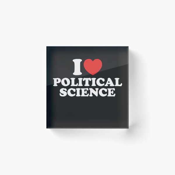 Item preview, I Love Political Science designed and sold by shitpostee.
