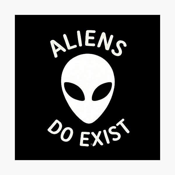 Item preview, Aliens do exist: minimalist alien design designed and sold by NOVALOOMARCH.