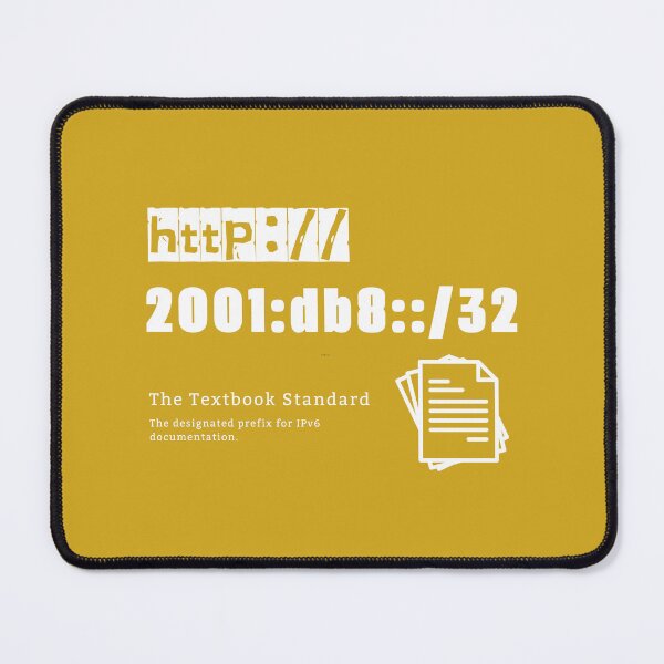 Item preview, Ip Address: 2001:db8::/32 (The Textbook Standard) designed and sold by S9View.