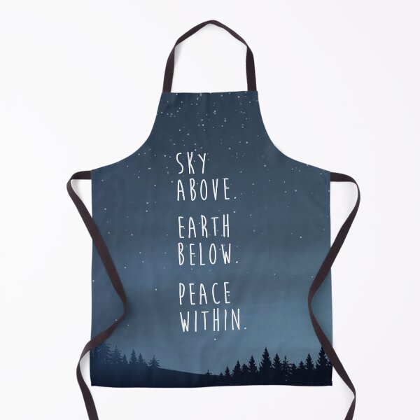 Item preview, Peace Quotes, sky above earth below peace within designed and sold by corbrand.