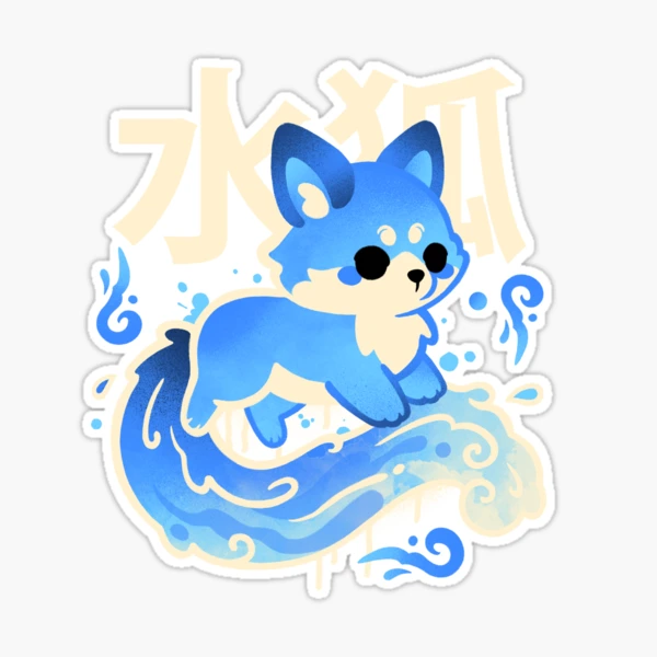 ♡キツネコ Water kitsune cute suiko fox