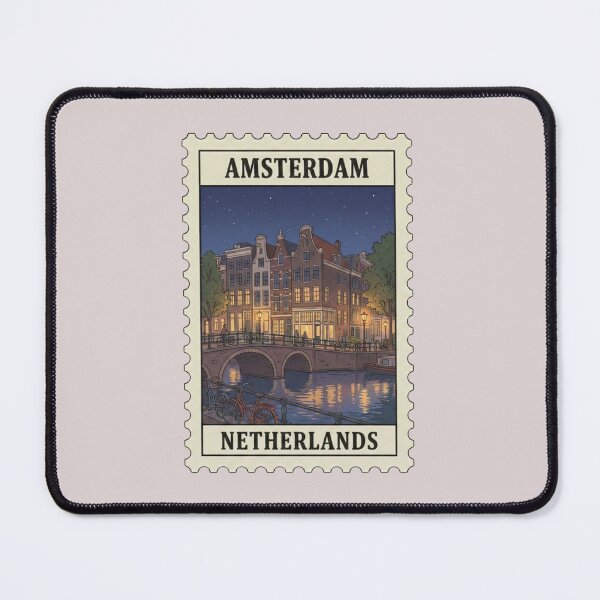 Item preview, Vintage Amsterdam Netherlands Postage Stamp designed and sold by allaboutstamps.
