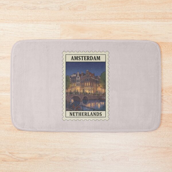 Item preview, Vintage Amsterdam Netherlands Postage Stamp designed and sold by allaboutstamps.
