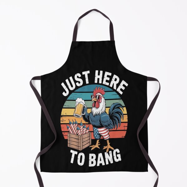 Item preview, 4th Of July Chicken Fireworks Here To Bang America designed and sold by kakashinn.