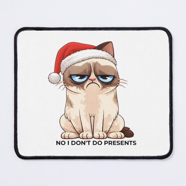 Item preview, Grumpy Cat Festive Hat No Presents designed and sold by mumforlife.