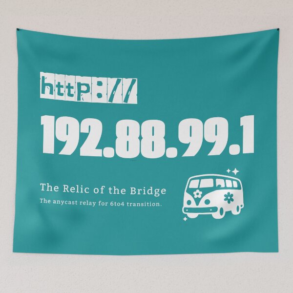 Item preview, Ip Address: 192.88.99.1 (The Relic of the Bridge) designed and sold by S9View.