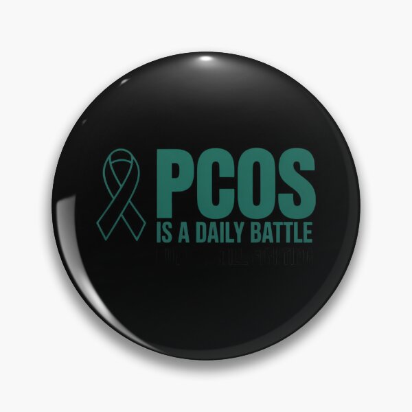 Item preview, PCOS Is A Daily Battle But I_m Still Fighting PCOS Survivor designed and sold by comptorasunfia.