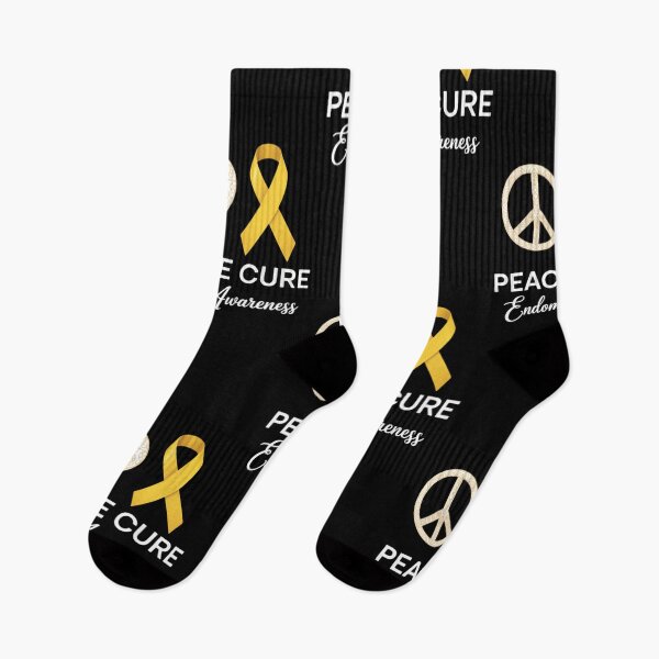 Item preview, Peace Love cure Endometriosis awareness designed and sold by comptorasunfia.