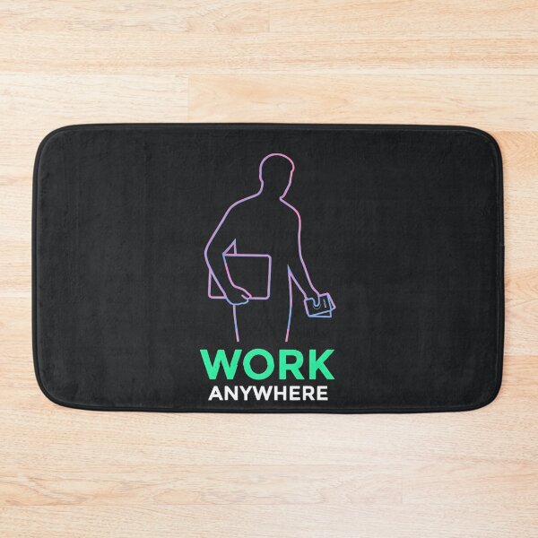 Item preview, Work Anywhere – Digital Nomad Life designed and sold by Taans-Creation.