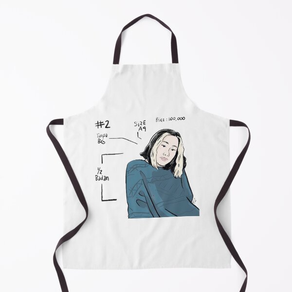 Item preview, Cool Girl Portrait Blue Sweater designed and sold by JacobAaBShopus.