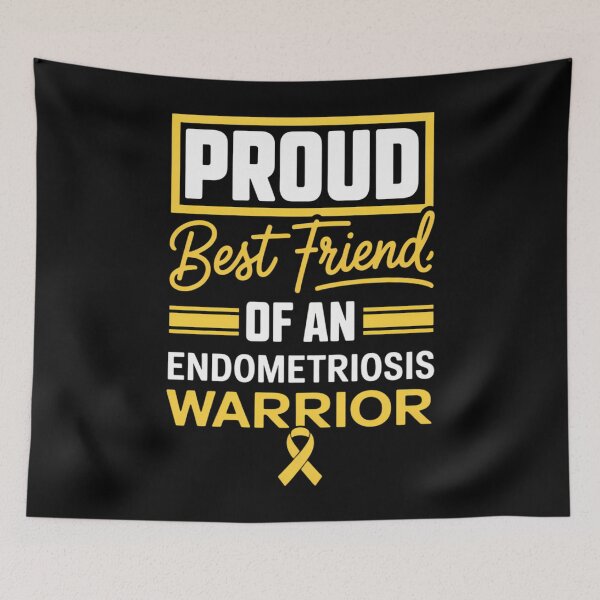 Item preview, Proud Best Friend Of An Endometriosis Warrior Endo Awareness designed and sold by comptorasunfia.