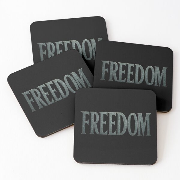 Item preview, FREEDOM - Monumental Patina Typography Inspired by the Statue of Liberty designed and sold by MKreative Studio.