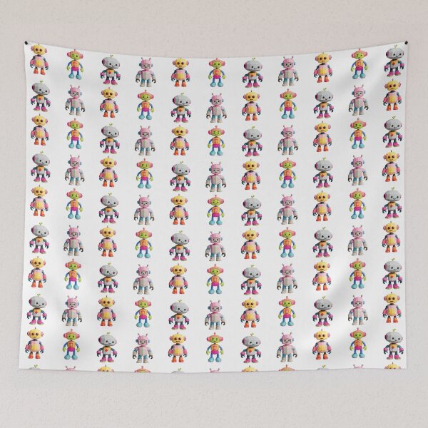Item preview, Robot Family & Friends designed and sold by Swish-Designs.