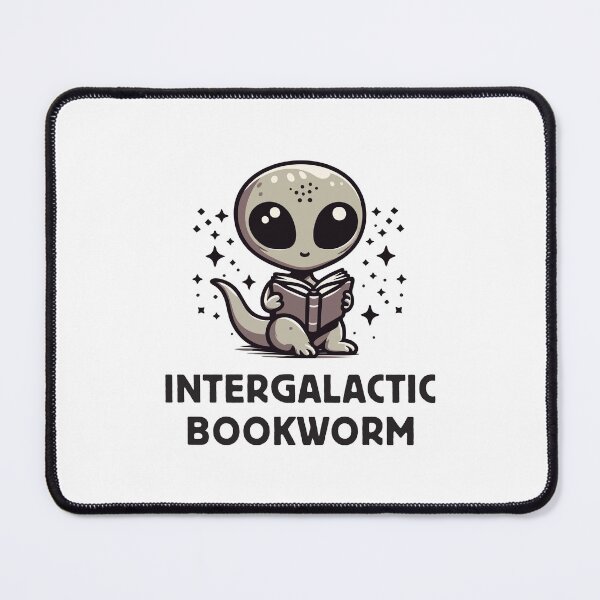 Item preview, Intergalactic Bookworm designed and sold by Scaryzz.