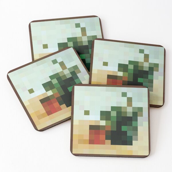 Item preview, Vintage Poster Minecraft Painting Paradise designed and sold by ColemanOlmos.