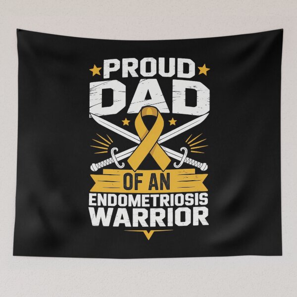 Item preview, Proud Dad Of An Endometriosis Warrior Endo Awareness Daddy designed and sold by sterabamineh.