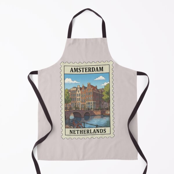 Item preview, Vintage Amsterdam Netherlands Postage Stamp designed and sold by allaboutstamps.