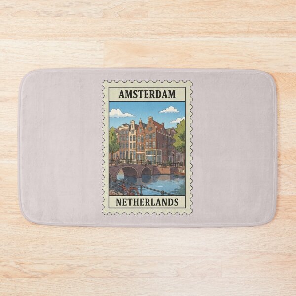 Item preview, Vintage Amsterdam Netherlands Postage Stamp designed and sold by allaboutstamps.