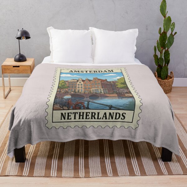 Item preview, Vintage Amsterdam Netherlands Postage Stamp designed and sold by allaboutstamps.