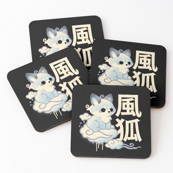 Item preview, Air kitsune cute fuko fox designed and sold by NemiMakeit.