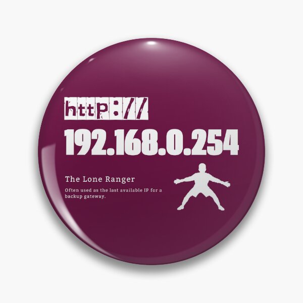 Item preview, Ip Address: 192.168.0.254 (The Lone Ranger) designed and sold by S9View.