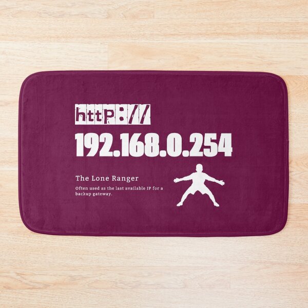 Item preview, Ip Address: 192.168.0.254 (The Lone Ranger) designed and sold by S9View.