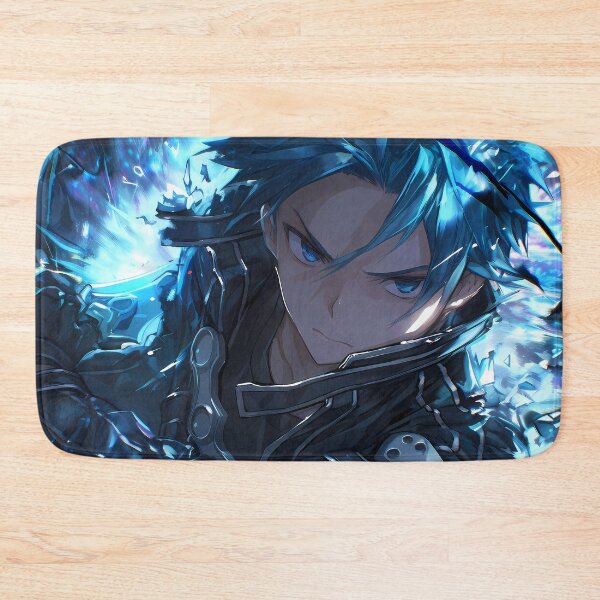 Item preview, Kirito Sword Art Online Blue Cyber Energy Hero designed and sold by mildaclairmo.