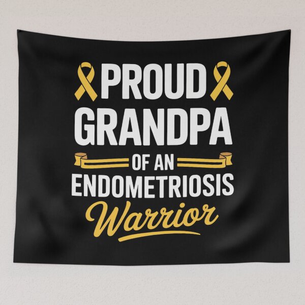 Item preview, Proud Grandpa Of An Endometriosis Warrior Endo Awareness designed and sold by sterabamineh.